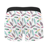 Surfboard Pattern Print Design 04 Men's All Over Print Boxer Briefs Men's Underwear