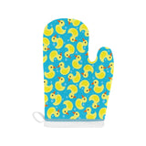 Duck Pattern Print Design 04 Heat Resistant Oven Mitts