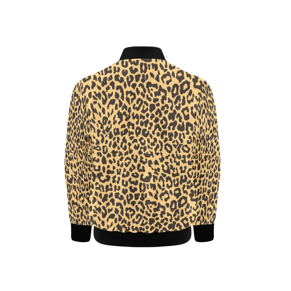 Leopard skin print Kids' Boys' Girls' Bomber Jacket
