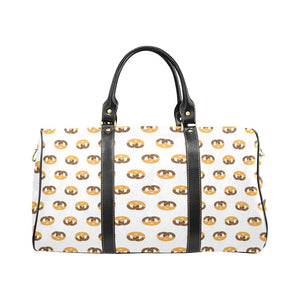 Pretzels Pattern Print Design 02 Travel Bag