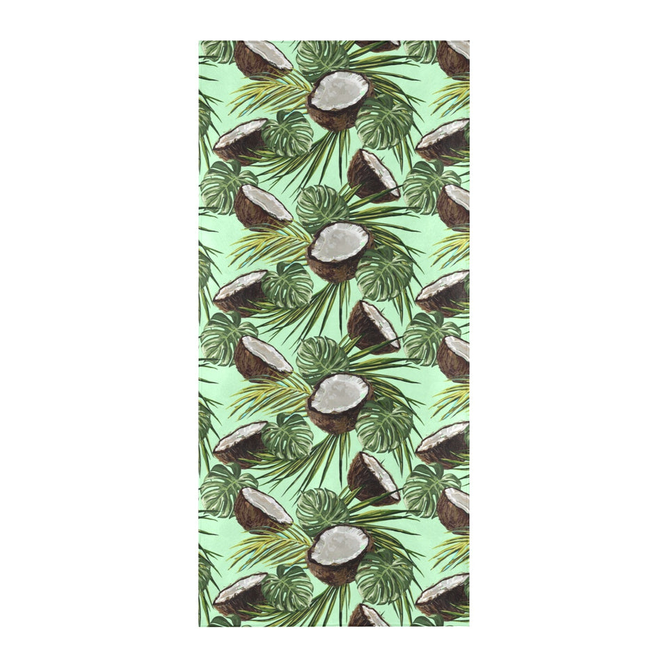 Coconut Pattern Print Design 02 Beach Towel