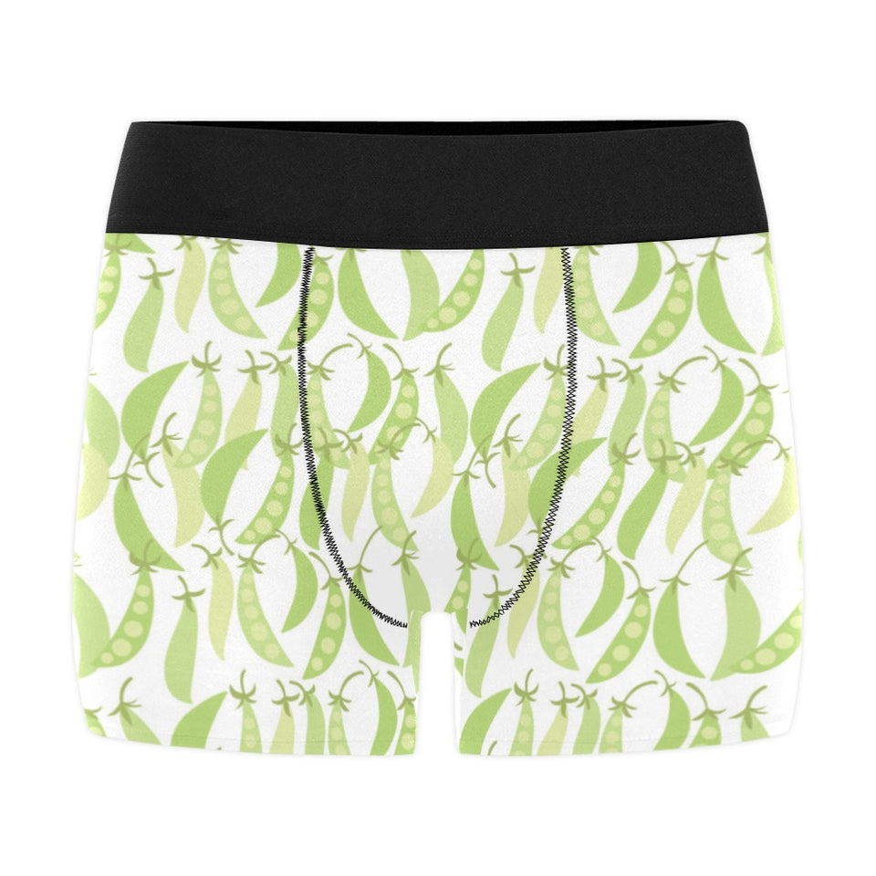 Green Peas Pattern Print Design 03 Men's All Over Print Boxer Briefs Men's Underwear