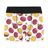Passion fruit design pattern Men's All Over Print Boxer Briefs Men's Underwear