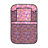 Hibiscus Pattern Print Design 01 Car Seat Back Organizer