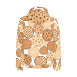 Various cookie pattern Men's Padded Hooded Jacket