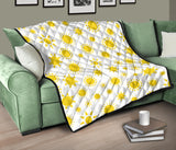 Sun Pattern Premium Quilt