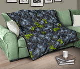 Blueberry Pattern Premium Quilt