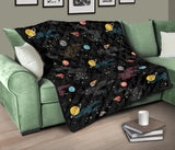 Space Pattern Premium Quilt