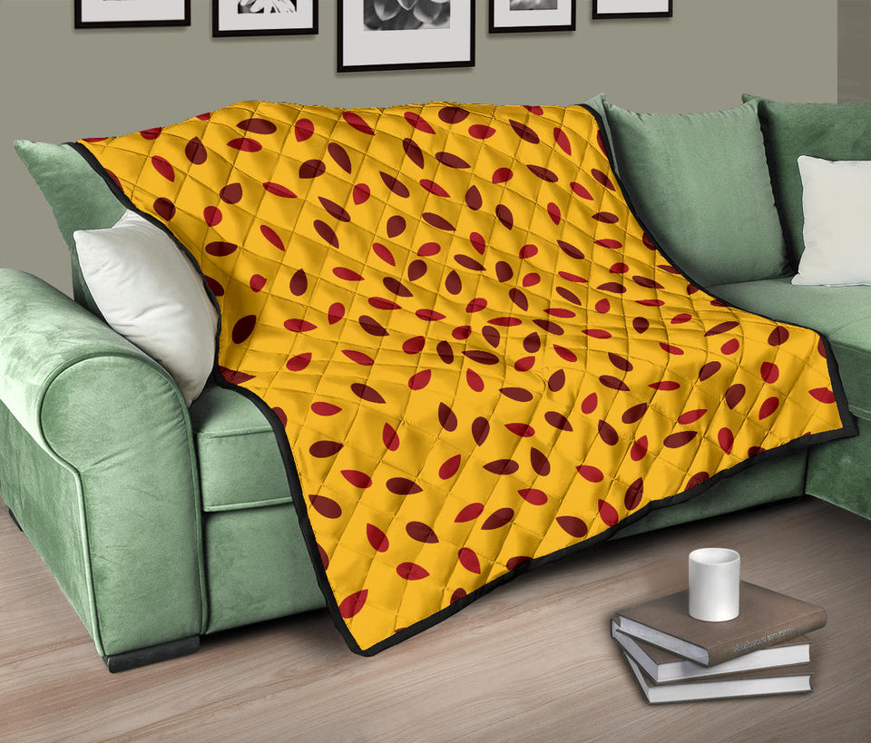 Passion Fruit Texture Premium Quilt