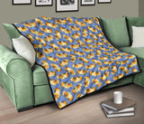 Guinea Pig Pattern Print Design 02 Premium Quilt