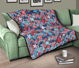 Hand Drawn Colorful Starfish Premium Quilt