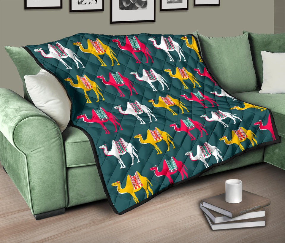 Camel Pattern Premium Quilt