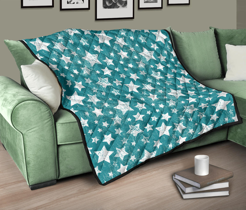 Vintage Star Pattern Premium Quilt