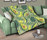 Avocado Pattern Premium Quilt