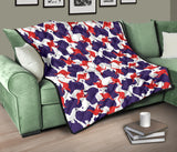 Kangaroo Australian Pattern Premium Quilt