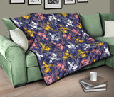 Koi Fish Carp Fish Pattern Premium Quilt