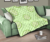 Cucumber Pattern Premium Quilt