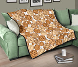 Various Cookie Pattern Premium Quilt