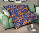 Clown Fish Pattern Print Design 04 Premium Quilt