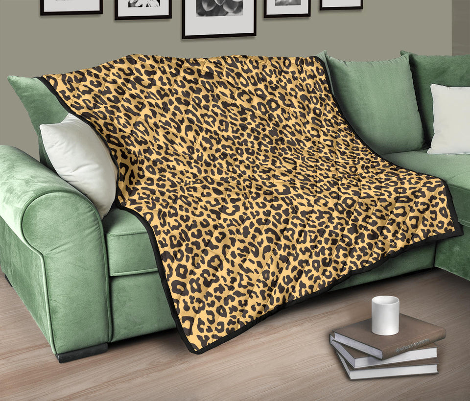 Leopard Skin Print Premium Quilt