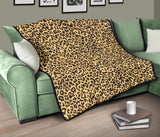 Leopard Skin Print Premium Quilt