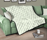 Cucumber Pattern Background Premium Quilt