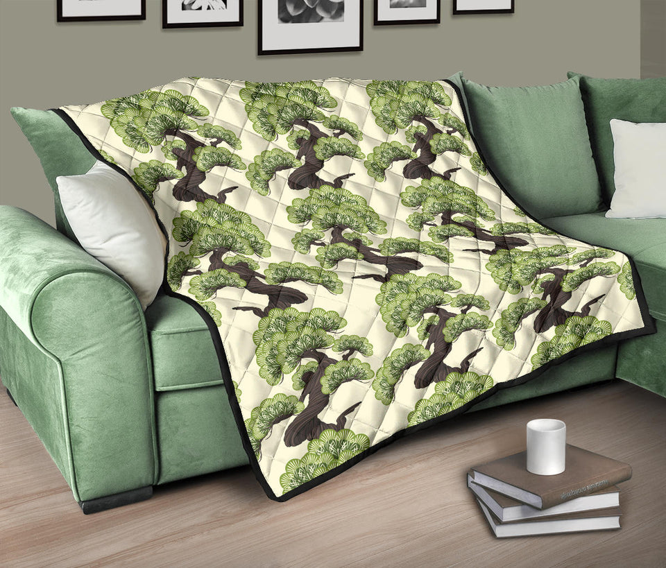 Bonsai Pattern Premium Quilt