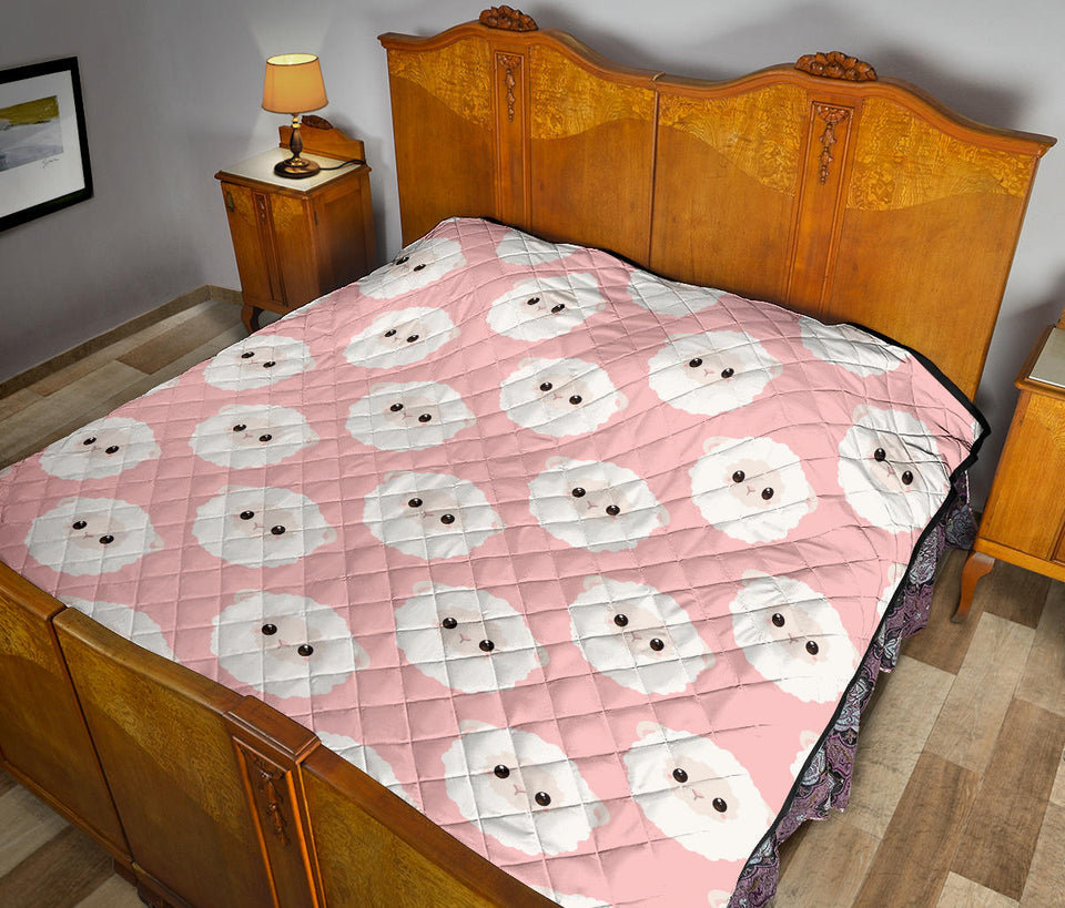 Cute Sheep Pattern Premium Quilt