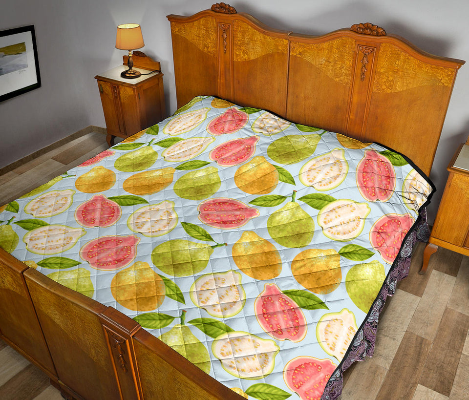 Guava Design Pattern Premium Quilt