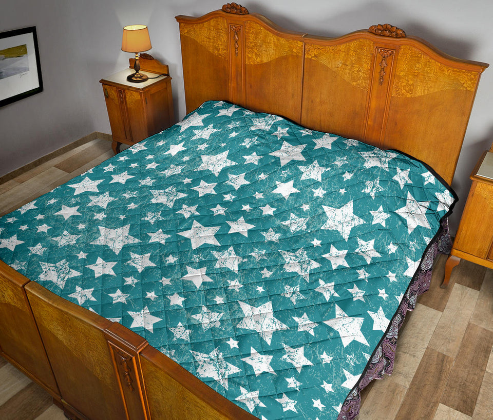 Vintage Star Pattern Premium Quilt