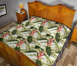 Heliconia Pattern Premium Quilt