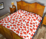 Canada Pattern Print Design 02 Premium Quilt