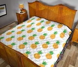 Pineapples Pattern Premium Quilt