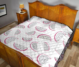 Dragon Fruit Pattern Premium Quilt