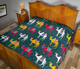 Camel Pattern Premium Quilt