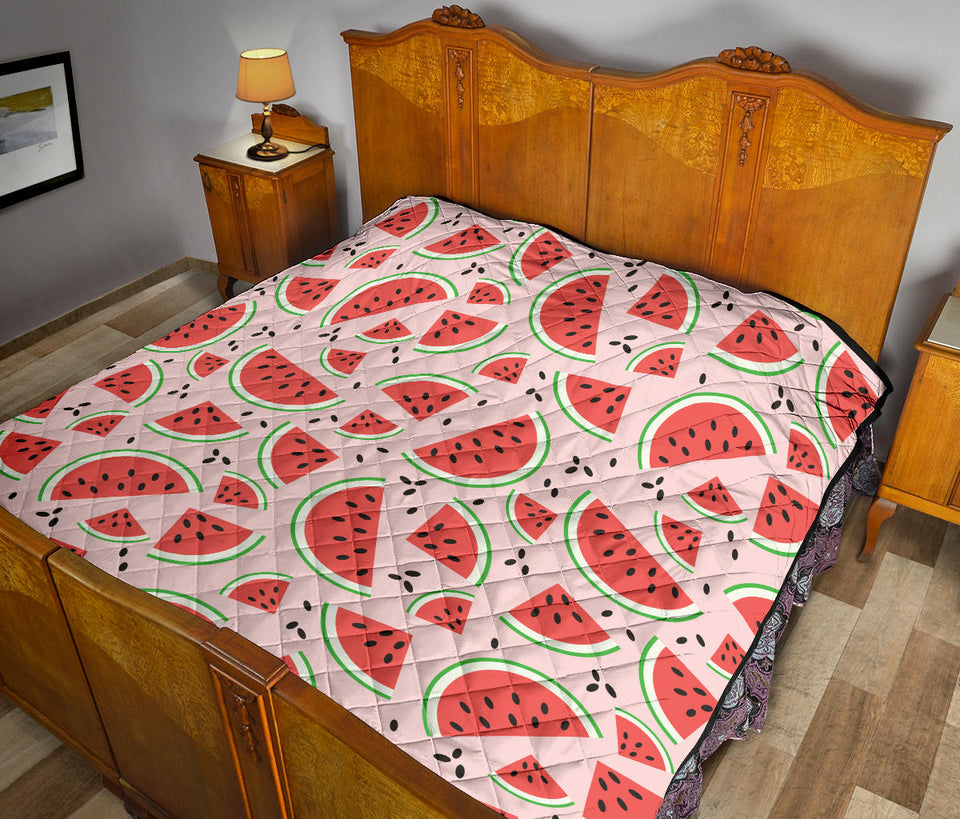 Watermelon Pattern Premium Quilt