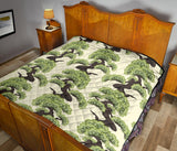 Bonsai Pattern Premium Quilt