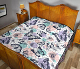 Butterfly Pattern Premium Quilt