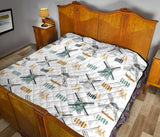 Windmill Pattern Premium Quilt