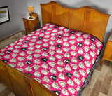 Guinea Pig Pattern Print Design 01 Premium Quilt