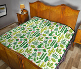 Cactus Pattern Premium Quilt