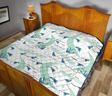 Crocodile Diver Pattern Premium Quilt
