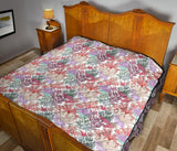 Coral Reef Pattern Print Design 03 Premium Quilt