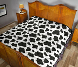 Cow Skin Pattern Premium Quilt