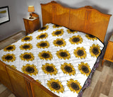 Sunflowers Design Pattern Premium Quilt
