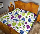 Grape Pattern Premium Quilt