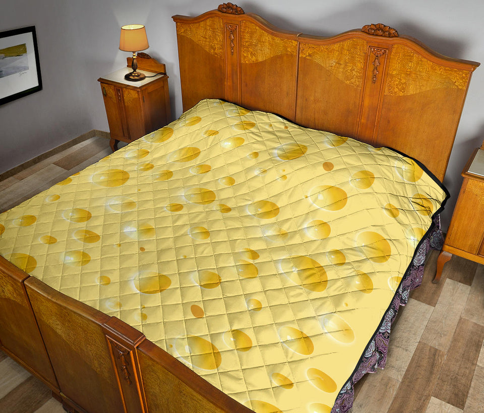 Cheese Texture Premium Quilt