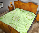 Cucumber Pattern Premium Quilt