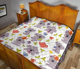 Cute Koalas Teapots Tea Premium Quilt