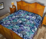Shell Design Pattern Premium Quilt